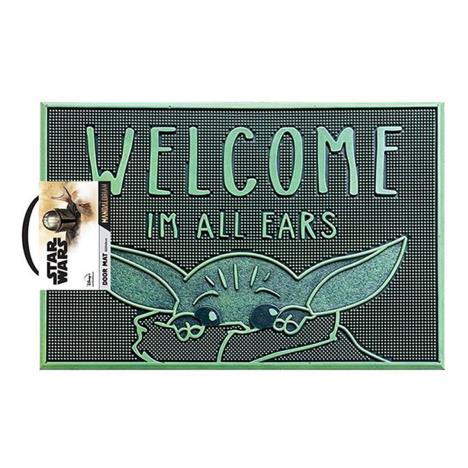 Star Wars The Mandalorian Grogu Rubber Doormat £12.99